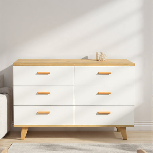 Fashion 6-Drawer Storage Cabinet – Compact Yet Generous Design