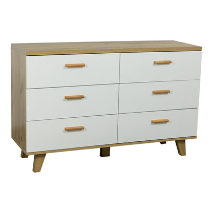 Fashion 6-Drawer Storage Cabinet – Compact Yet Generous Design