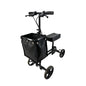 Foldable Knee Scooter Walker with Storage Bag – Adjustable Height, Stable Braking, Portable Mobility Aid