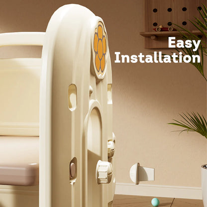 Urban Culture Homes Multi-Layer Storage Toy Organizer | HDPE Toy Storage Cabinet with Safety Design