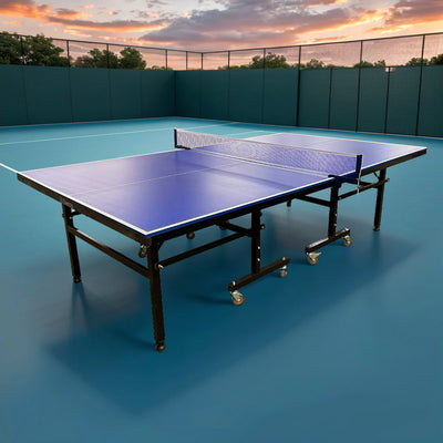 Outdoor Table Tennis Table (Full Set) — Weatherproof, Foldable, Complete Kit