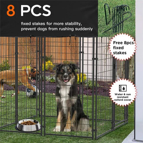 Extra Large Welded Wire Dog Kennel 126cm | Outdoor Heavy Duty Cage