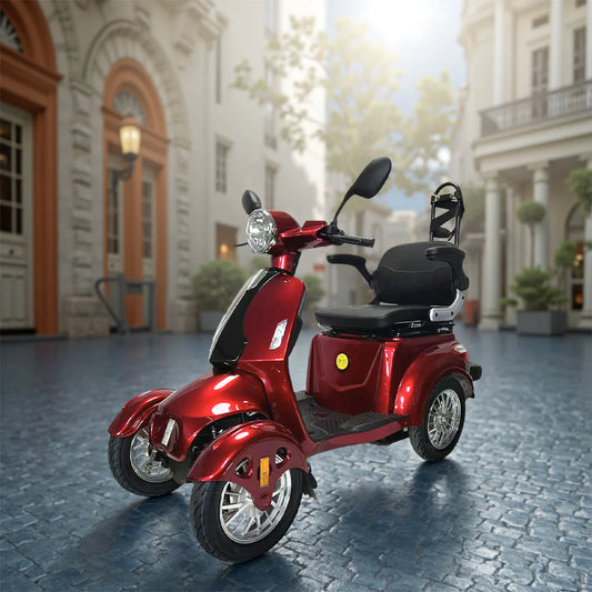 2D4L Electric Mobility Scooter — 500W Motor with Golf Ball Rack