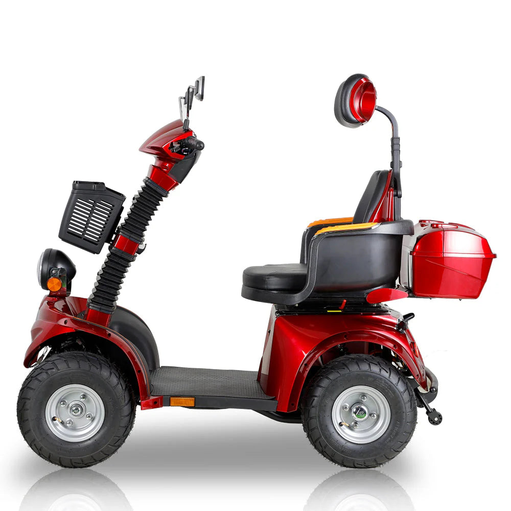 Adjustable Electric Mobility Scooter — 1000W 60V, 220kg Capacity