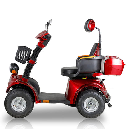 Adjustable Electric Mobility Scooter — 1000W 60V, 220kg Capacity