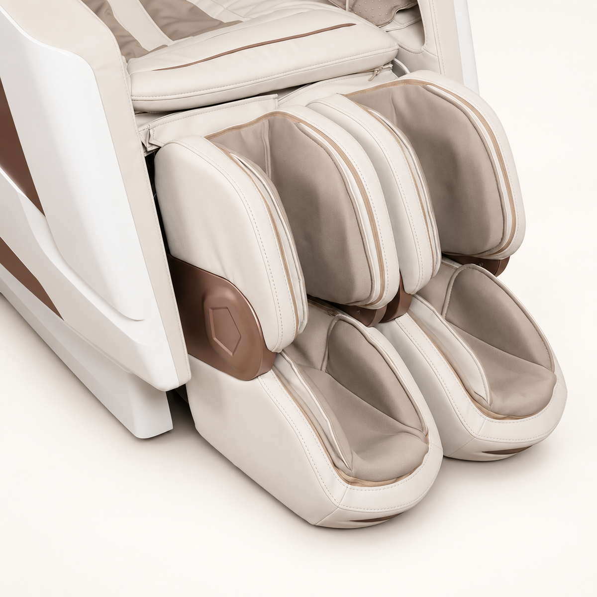 BJ02 massage chair – leg and foot massage compartments