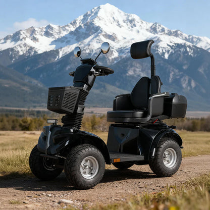 Foldable Electric Mobility Scooter — 1000W 60V, 220kg Capacity-DJD2D