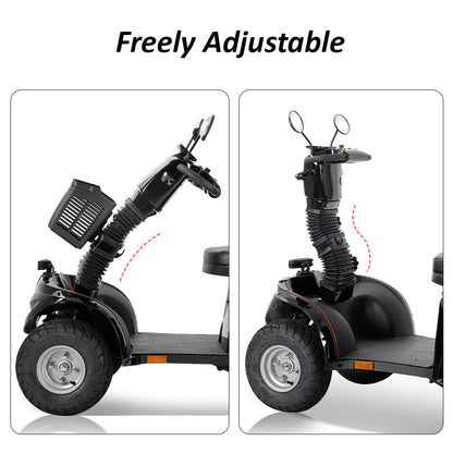 Foldable Electric Mobility Scooter — 1000W 60V, 220kg Capacity-DJD2D