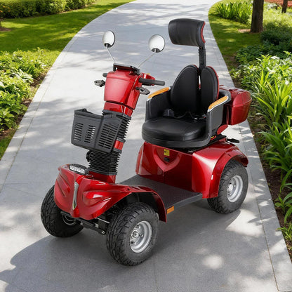 Foldable Electric Mobility Scooter — 1000W 60V, 220kg Capacity-DJD2D