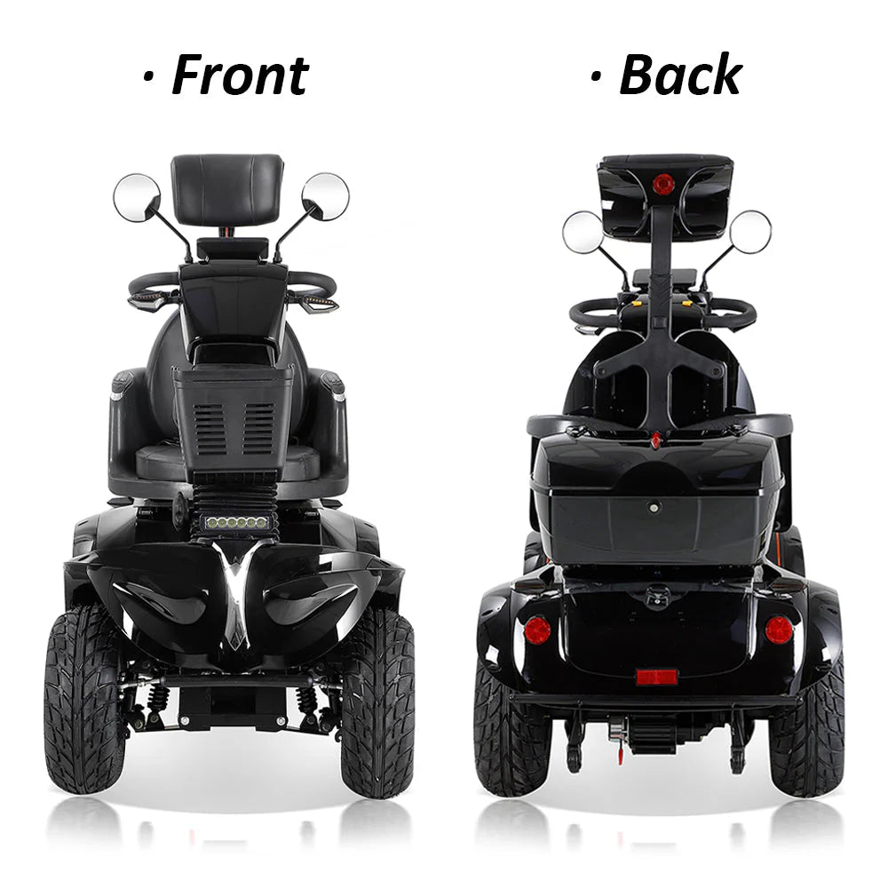 Foldable Electric Mobility Scooter — 1000W 60V, 220kg Capacity-DJD2D