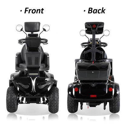 Foldable Electric Mobility Scooter — 1000W 60V, 220kg Capacity-DJD2D