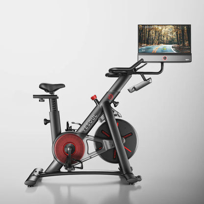 Smart Exercise Bike with 21.5” FHD Screen, Magnetic Resistance & App Connectivity
