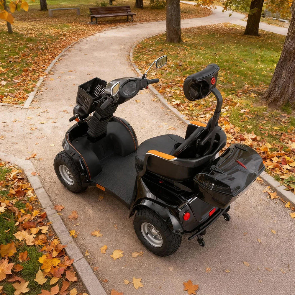 Adjustable Electric Mobility Scooter — 1000W 60V, 220kg Capacity