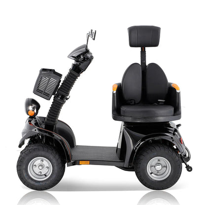 Adjustable Electric Mobility Scooter — 1000W 60V, 220kg Capacity