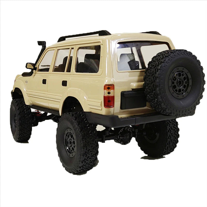 Urban Culture Homes C54 LC80 1/16 Scale RC Rock Crawler | 4WD Electric Off-Road Climbing Truck with LED Headlights