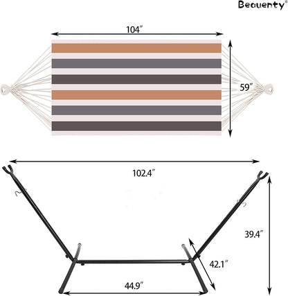 Portable Hammock Stand Set – 2-Person Heavy Duty