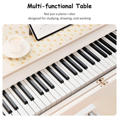 Betsy 88 Key Full Size Weighted 2 in 1 Digital Piano Dress Table With Bench
