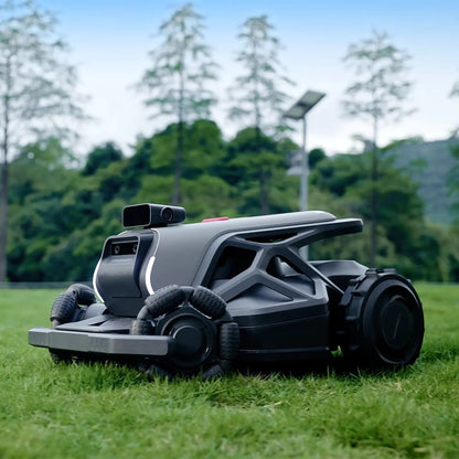 Smart Robotic Lawn Mower with 300° AI Vision - AIRSEEKERS TRON