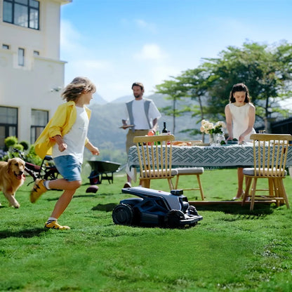 Smart Robotic Lawn Mower with 300° AI Vision - AIRSEEKERS TRON