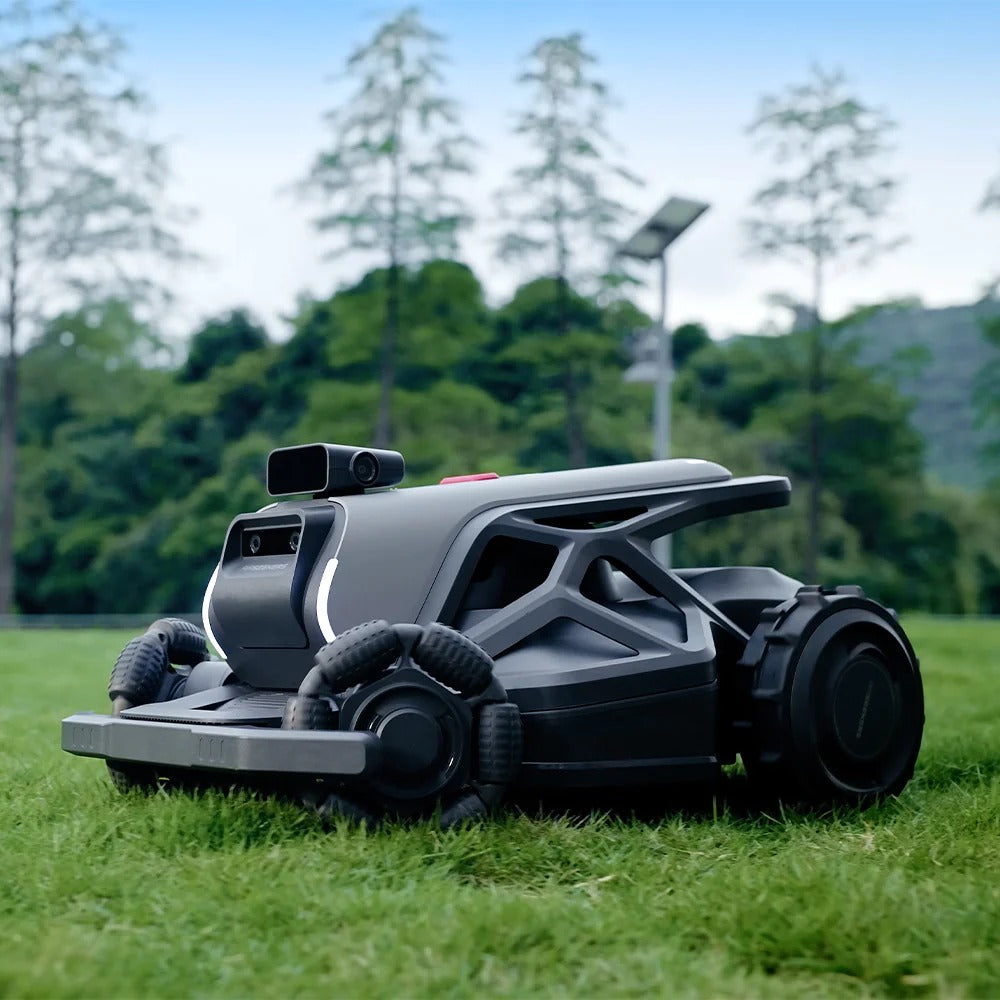 Smart Robotic Lawn Mower with 300° AI Vision - AIRSEEKERS TRON