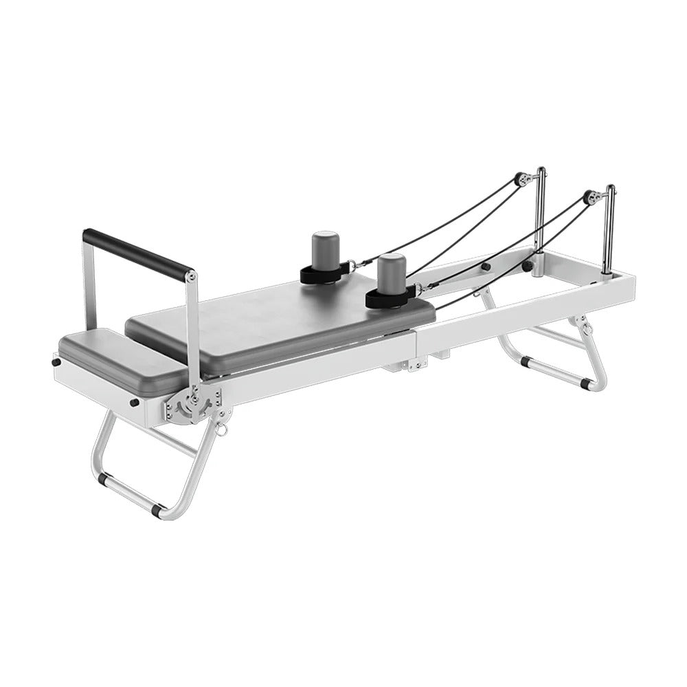 Foldable Steel-Frame Pilates Reformer – Premium Edition