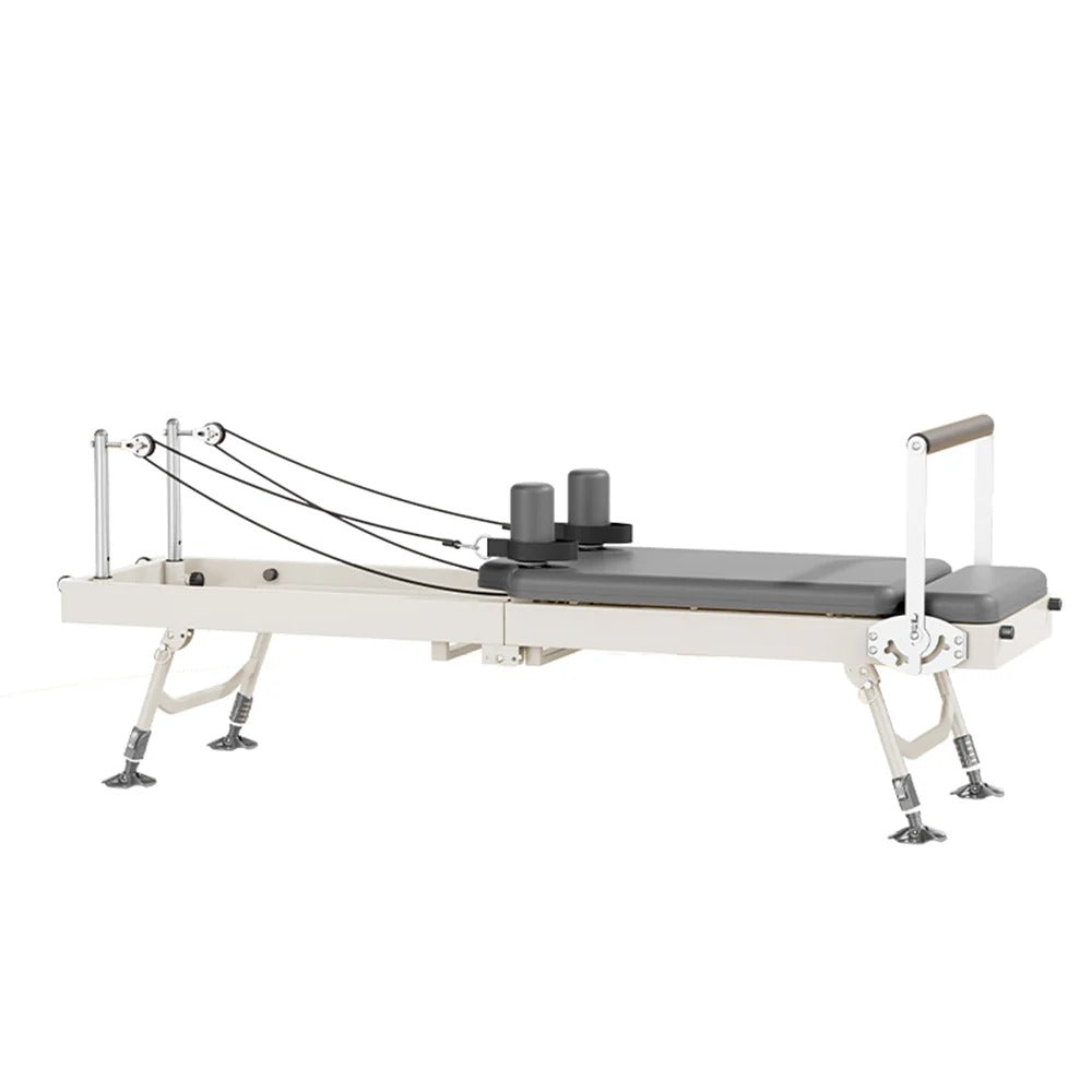 Foldable Steel-Frame Pilates Reformer – Premium Edition