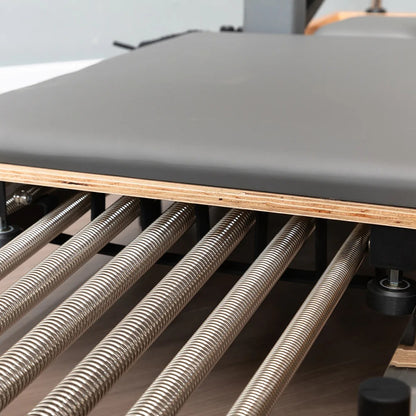 Foldable Oak Wood Pilates Reformer - Home Studio Edition