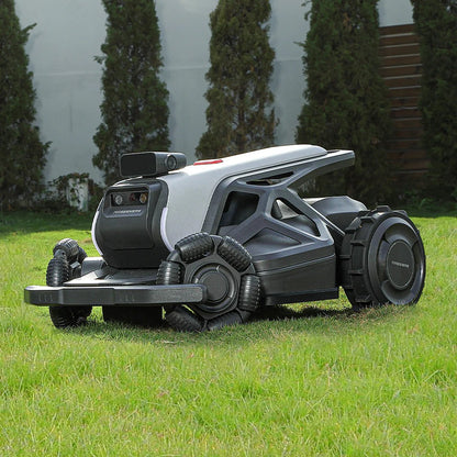 Smart Robotic Lawn Mower with 300° AI Vision - AIRSEEKERS TRON