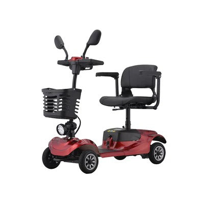 Portable Mobility Scooter - Solid Tyre Design, 150kg Capacity for Daily Commutes