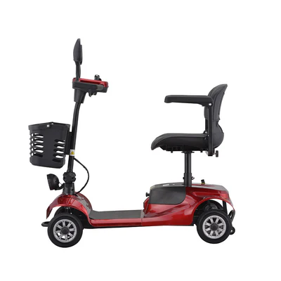 Portable Mobility Scooter - Solid Tyre Design, 150kg Capacity for Daily Commutes