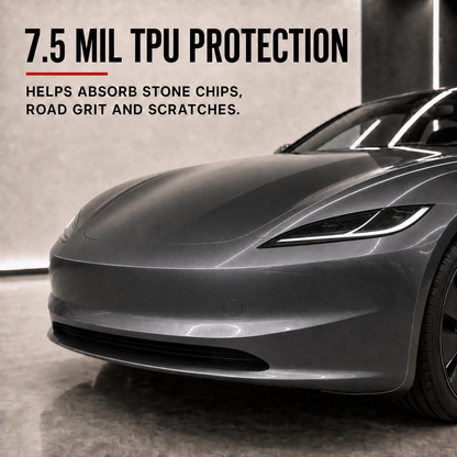 7.5 mil TPU paint protection film impact protection