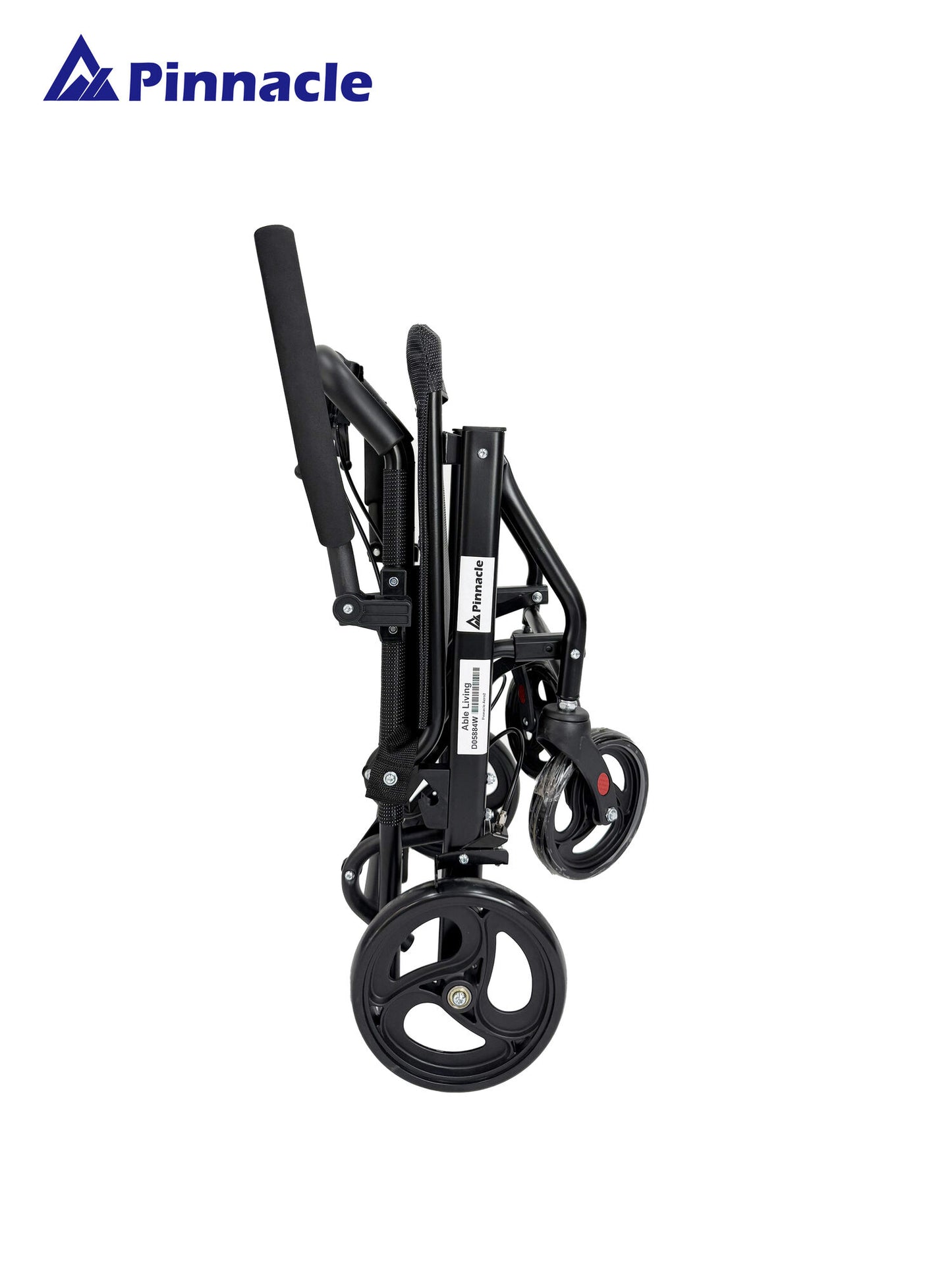 Aero2 Transit Wheelchair | Ultralight 8.8kg | One-Touch Fold | Attendant Brakes