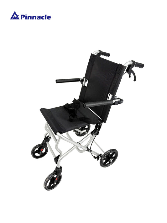 Aero Transit Wheelchair | Ultralight 6.3kg | Foldable Armrests and Footrests | Aluminium Frame | 100kg Capacity
