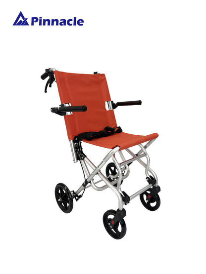 Aero Transit Wheelchair | Ultralight 6.3kg | Foldable Armrests and Footrests | Aluminium Frame | 100kg Capacity