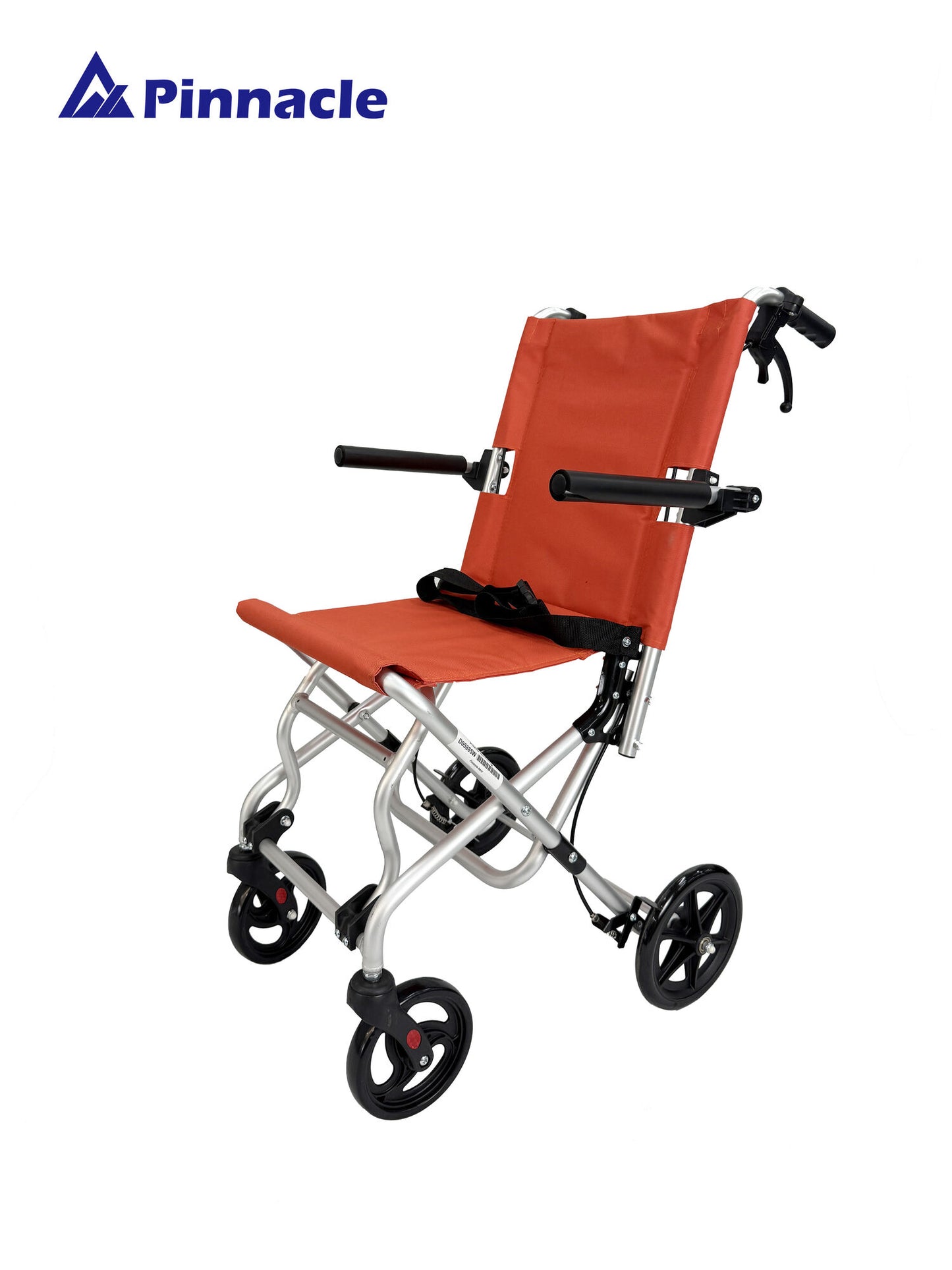 Aero Transit Wheelchair | Ultralight 6.3kg | Foldable Armrests and Footrests | Aluminium Frame | 100kg Capacity