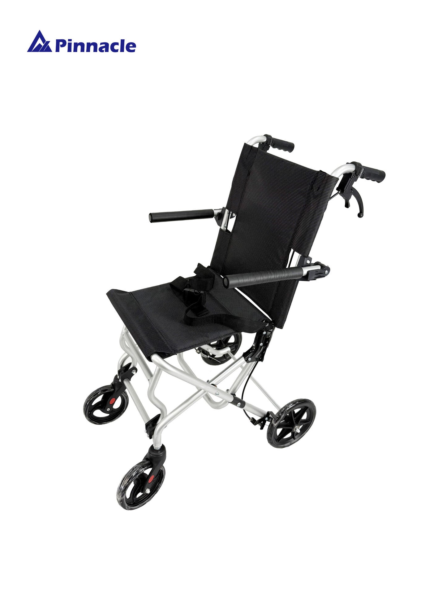 Aero Transit Wheelchair | Ultralight 6.3kg | Foldable Armrests and Footrests | Aluminium Frame | 100kg Capacity