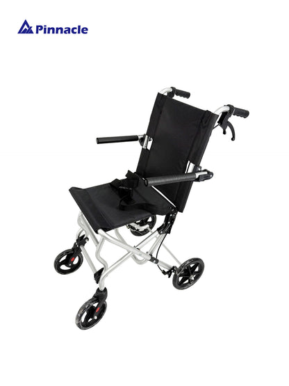 Aero Transit Wheelchair | Ultralight 6.3kg | Foldable Armrests and Footrests | Aluminium Frame | 100kg Capacity