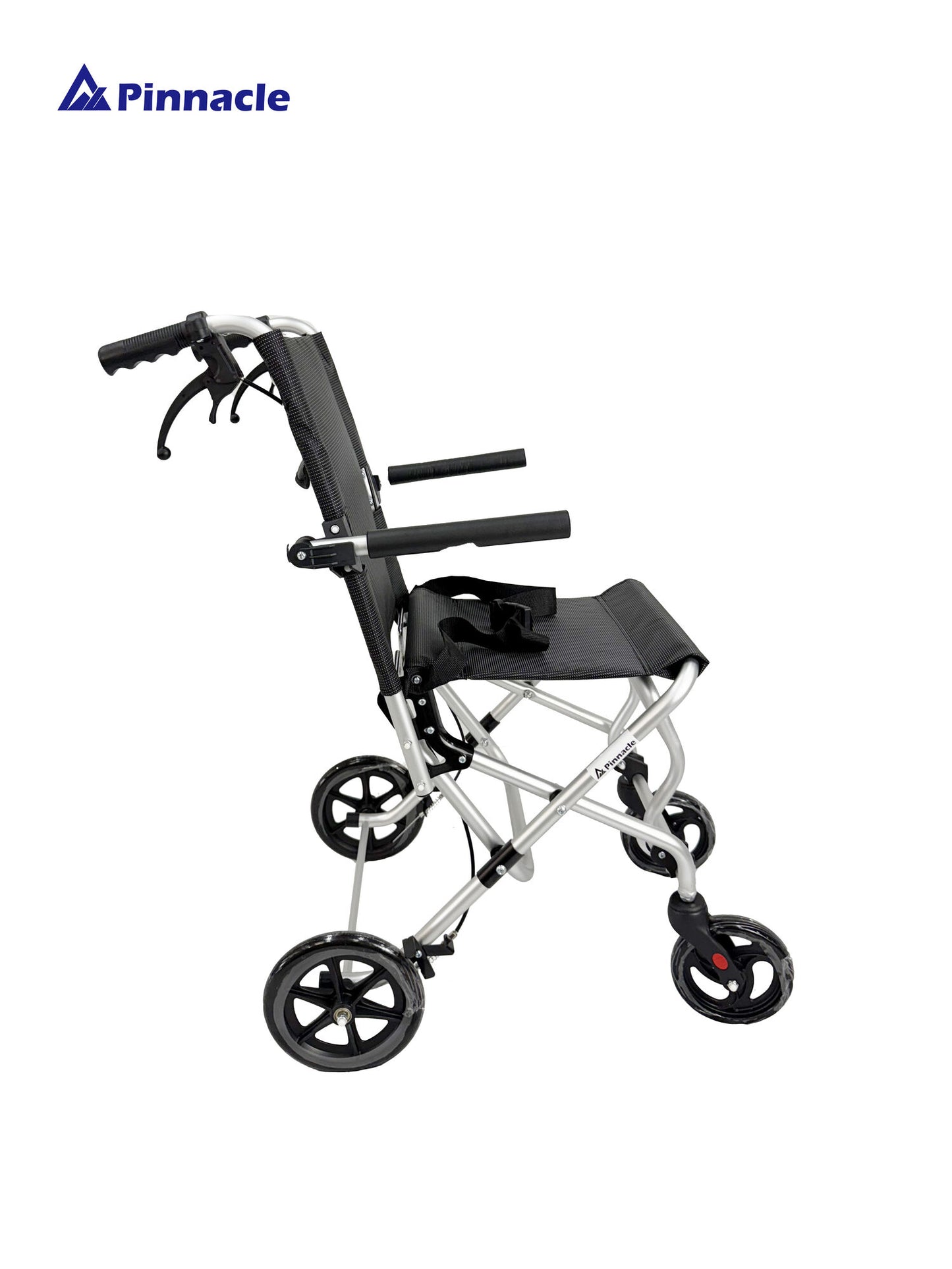 Aero Transit Wheelchair | Ultralight 6.3kg | Foldable Armrests and Footrests | Aluminium Frame | 100kg Capacity