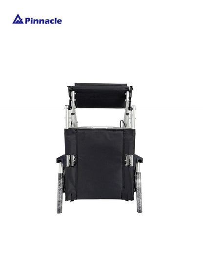 Aero Transit Wheelchair | Ultralight 6.3kg | Foldable Armrests and Footrests | Aluminium Frame | 100kg Capacity