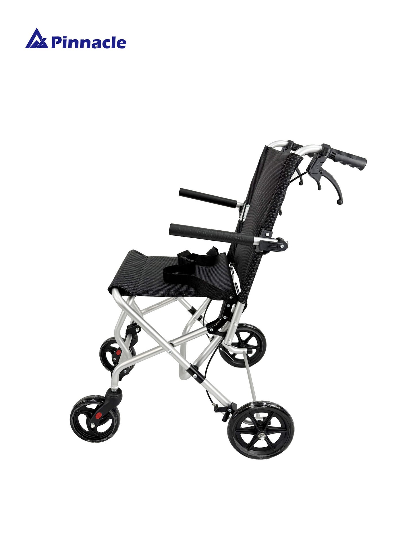 Aero Transit Wheelchair | Ultralight 6.3kg | Foldable Armrests and Footrests | Aluminium Frame | 100kg Capacity