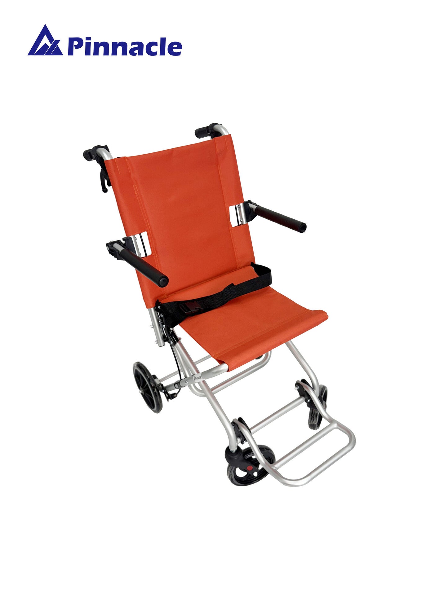 Aero Transit Wheelchair | Ultralight 6.3kg | Foldable Armrests and Footrests | Aluminium Frame | 100kg Capacity