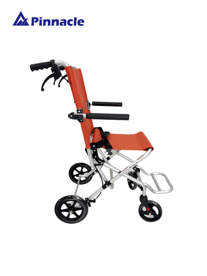 Aero Transit Wheelchair | Ultralight 6.3kg | Foldable Armrests and Footrests | Aluminium Frame | 100kg Capacity