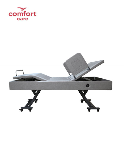 Urban Culture Homes Lo Lo Electric Adjustable Bed | Ultra-Low 210mm | Dual Massage | Wireless Remote | 180kg Capacity