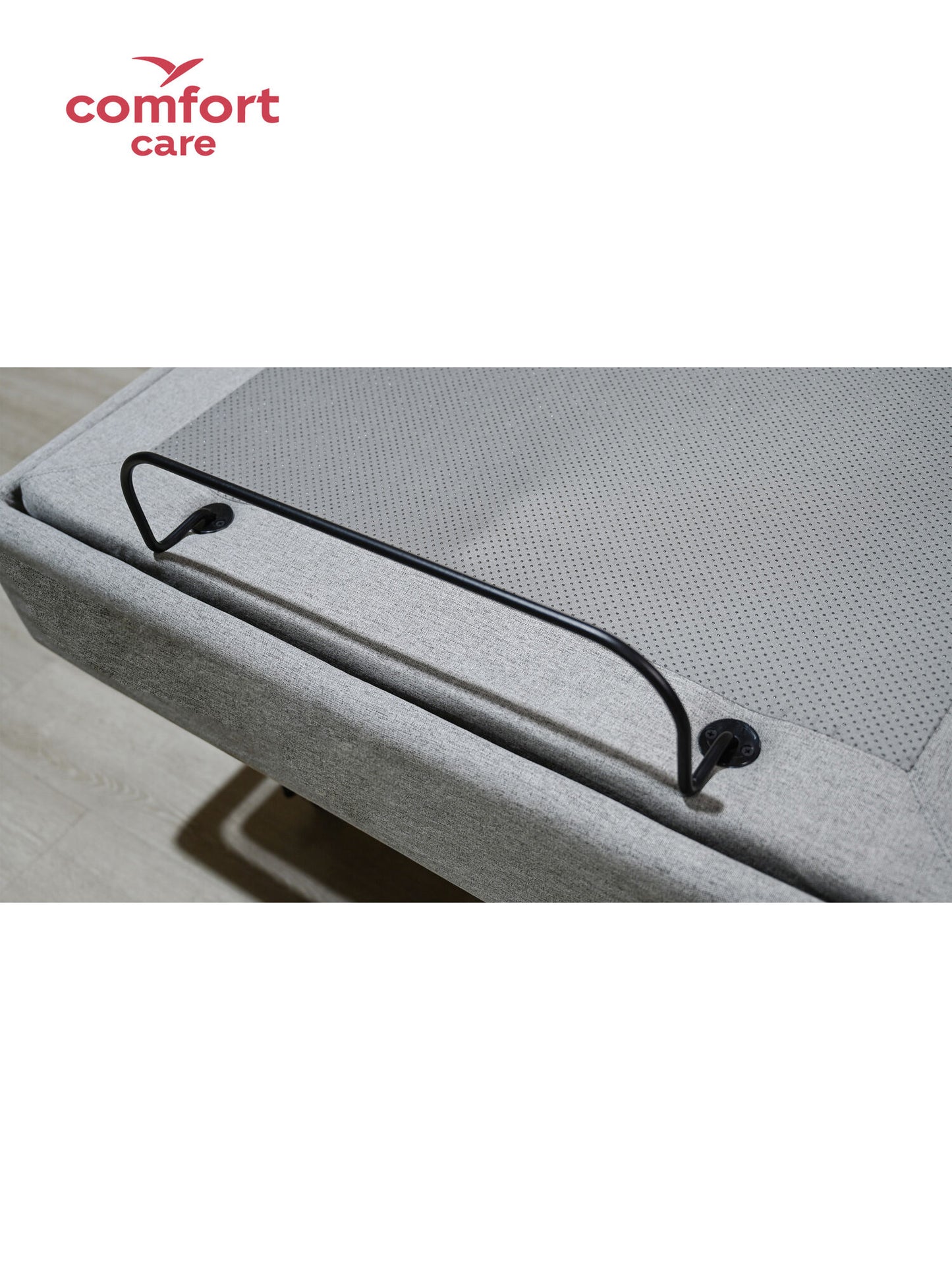 Urban Culture Homes Lo Lo Electric Adjustable Bed | Ultra-Low 210mm | Dual Massage | Wireless Remote | 180kg Capacity