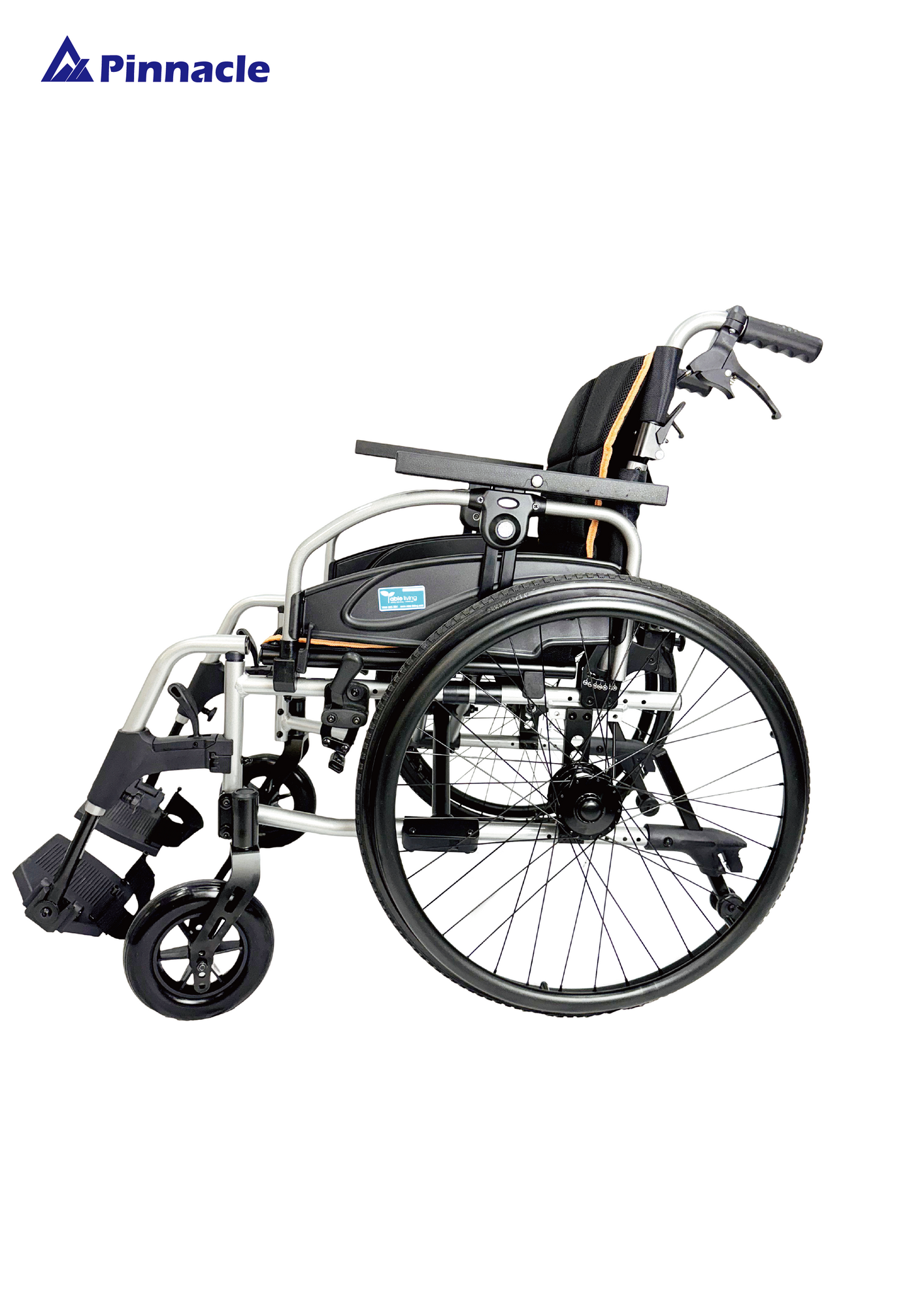 UltraRoll Pro Adjustable Self-Propelled Wheelchair with Suspension, Custom Fit & Folding Design