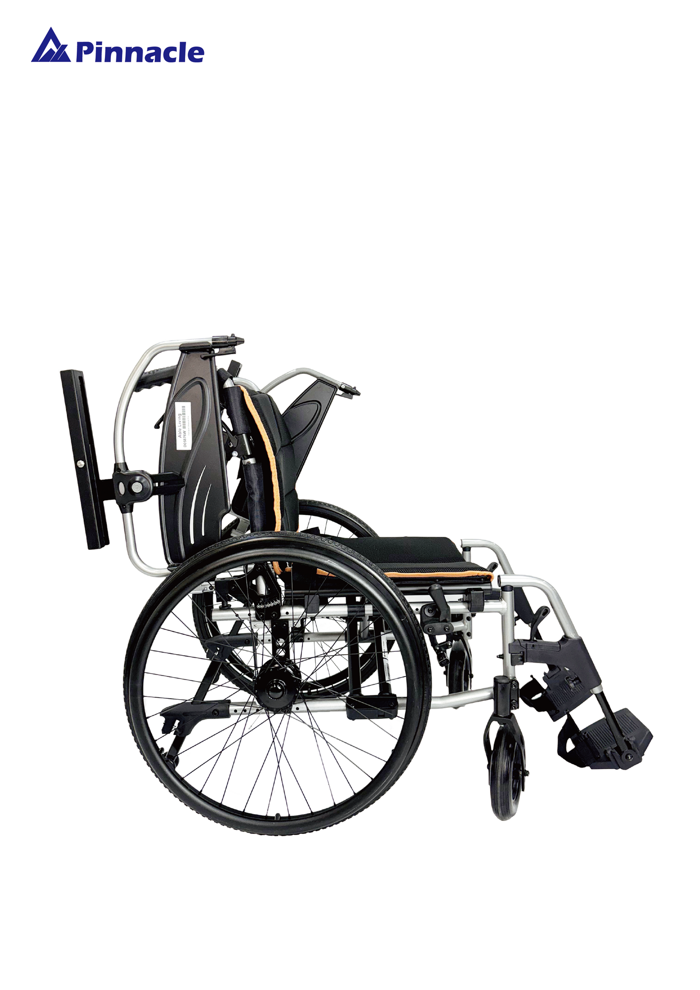 UltraRoll Pro Adjustable Self-Propelled Wheelchair with Suspension, Custom Fit & Folding Design